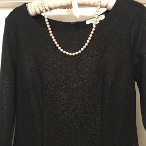 Dress Vintage Black Stretchy Classic
